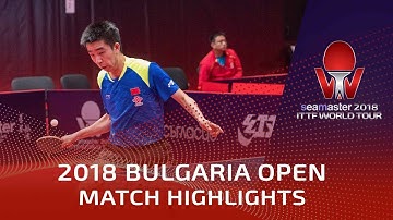 Ma Te vs Liam Pitchford | 2018 Bulgaria Open Highlights (R16)