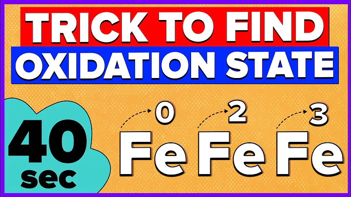 How To Calculate Oxidation Number or Oxidation State? Easy Trick
