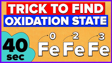 How To Calculate Oxidation Number or Oxidation State? Easy Trick