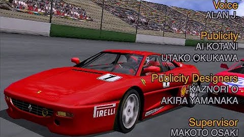 Ferrari F355 Challenge (F355 チャレンジ) CREDITS / 2000 / 60 FPS / SEGA Dreamcast