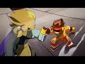 MK vs Azure Lion Scene | Lego Monkie Kid
