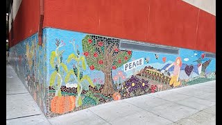 Nurturing Community! a San Francisco Community School mosaic mural