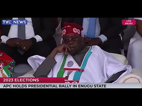 [ Live ] Tinubu Present As APC Holds Presidential Rally In Enugu State