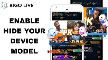How To Enable Hide Your Device Model On Bigo Live App | Step By Step