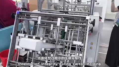 Burger box forming machine can also form 4-corner box #burgerboxmakingmachine #factory #machine
