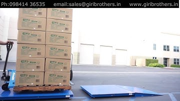 U shape Pallet weighing scale