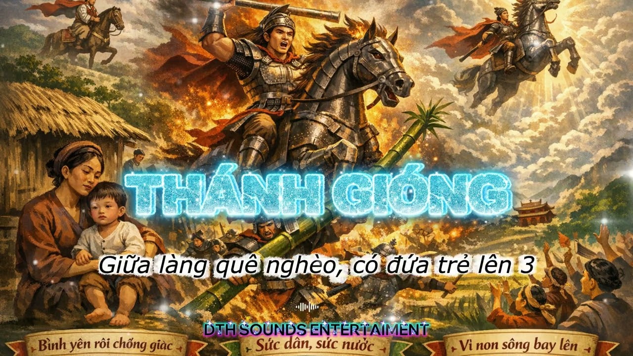 TRUYỀN THUYẾT THÁNH GIÓNG | 𝗗𝗧𝗛 𝗦𝗢𝗨𝗡𝗗𝗦 𝗘𝗡𝗧𝗘𝗥𝗧𝗔𝗜𝗠𝗘𝗡𝗧 | Khi Dân Tộc Không Còn Lùi Bước ...