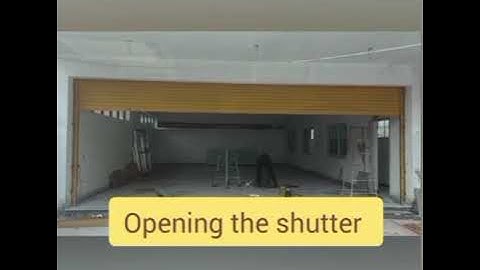 Rolling Shutter from Sankara Automation And Fabrication