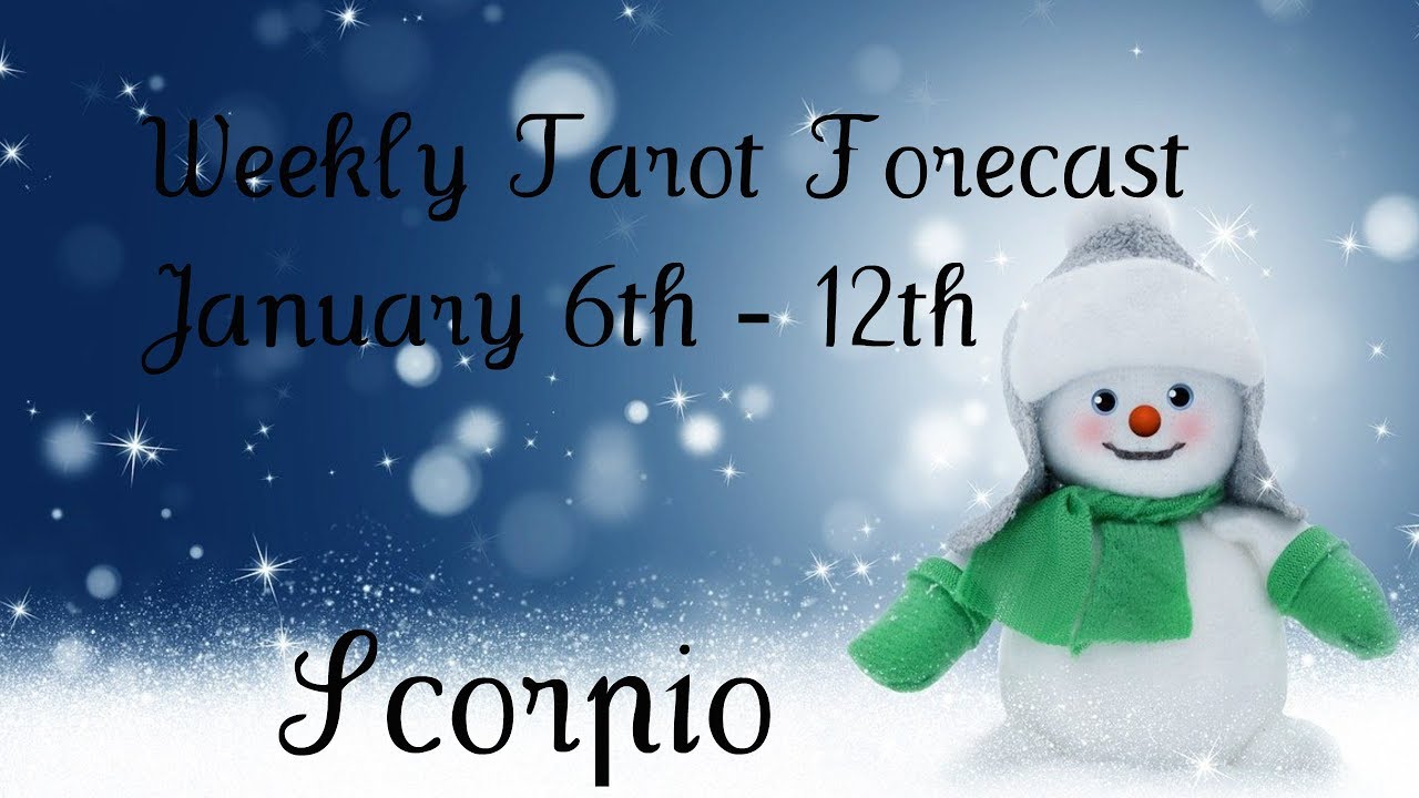 Scorpio ~ There are *NO* coincidences this week! ~ Weekly Tarotscope Jan 6th - 12th