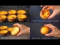 最好吃的蛋撻合集 葡式蛋撻 布丁塔 芝士塔┃The Best Egg Tart Collection