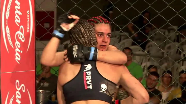 X FORCE MMA 4 - Luta 6 - PRISCILA CACHOEIRA " PEDR...