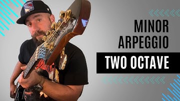 Minor Arpeggio Bass Lesson Two Octave Hand Shifts