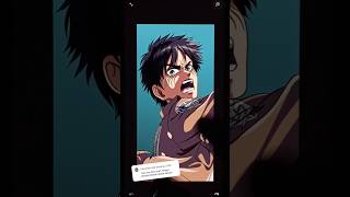 Drawing Eren Yeager From AOT #animedrawing #attackontitan #shingekinokyojin #eren #erenyeager