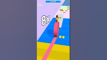 Layers roll gameplay Android,ios - Level 57 #shorts