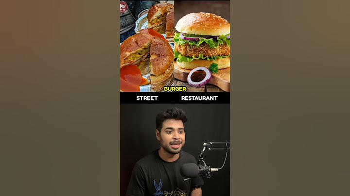 Street Food v/s Restaurant Food😱