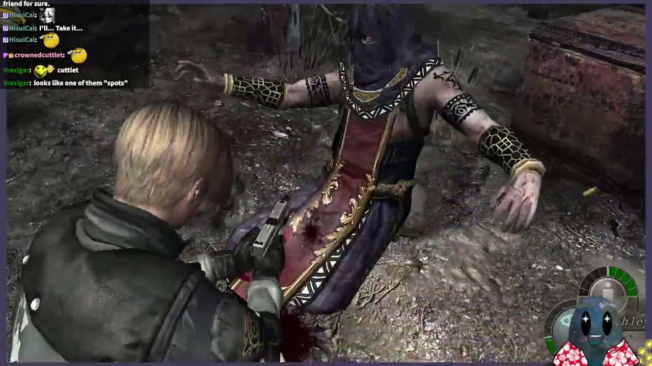 Ashley and her ballistics! |Resi4 Randomizer Crowd Control pt.2|!clip !video !rizz