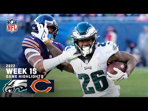 Philadelphia Eagles vs. Chicago Bears | 2022 Week 15 Game Highlights