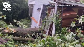 Thousands without power in northern Virginia