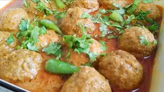 Dawaton Waly Koftay ka  Salan Recipe | meetball curry | Khalida Kitchen | in Urdu Hindi