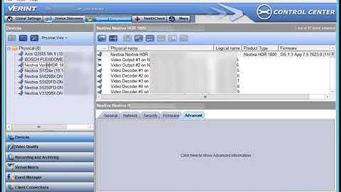 VMS TechTips  Adjust Camera Physical Settings