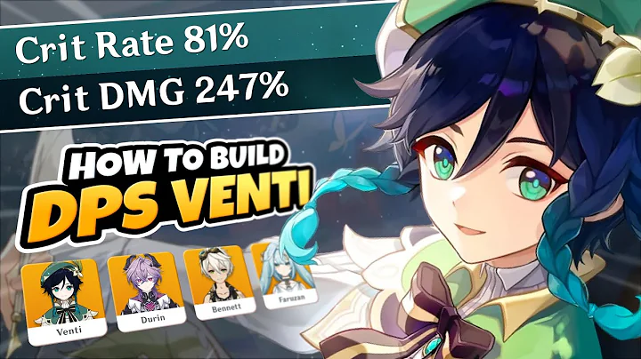 How To Build Main DPS Venti in Luna III | A Venti Main's Guide