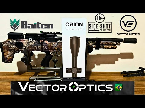 Novo parceiro do canal @VectorOptics , luneta ORION 6-24x50 FFP HD