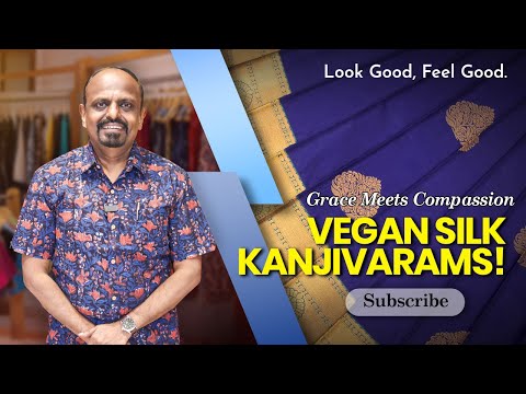Vegan Silk Kanjivaram Sarees | Avishya Saree Stories - video from Avishya