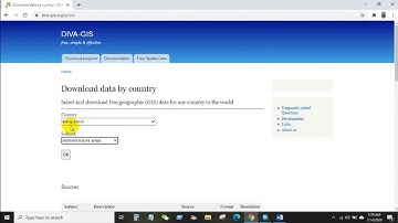 GIS Shapefile of any Country