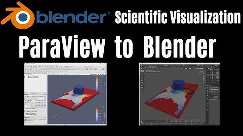 Preview "Blender Visualization" - Paraview(SPH Simulation Result) to Blender.   [151]
