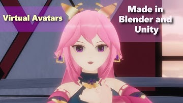 An Introduction to my Virtual Avatars made in Blender and Unity 3D