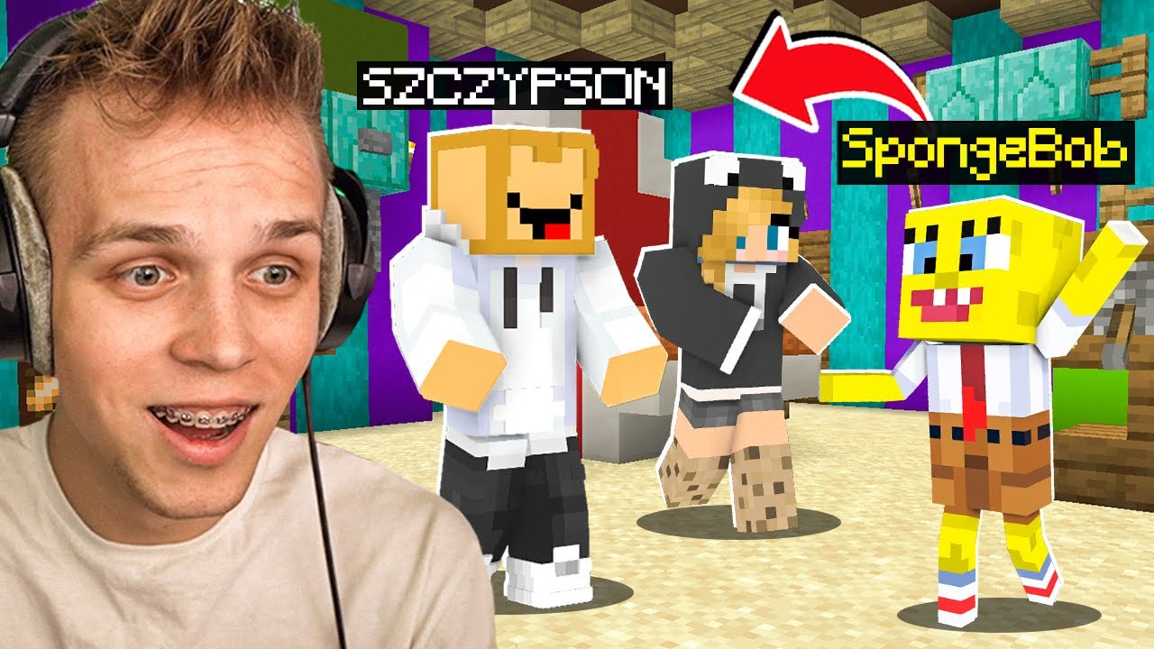 SPONGEBOB OPROWADZIŁ NAS PO SWOIM DOMU w Minecraft!