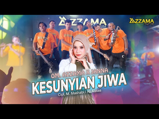 Dengan suara lembutnya janna menyanyikan lagu “KESUNYIAN JIWA” Feat Om Azzama class=