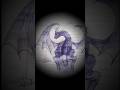draw the dragon 🐲#drawing #dragon #videoediting #shorts