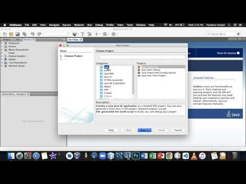 Tutorial Java Netbeans: Membuat Project baru di Netbeans - YouTube