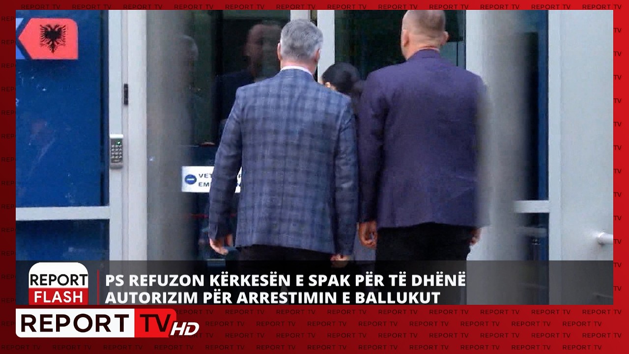 Flashi informativ në Report TV, ora 13:00, 9 Mars 2026