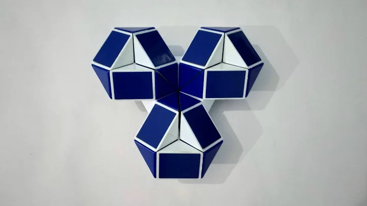 How to Make Flower Pattern on Snake Cube