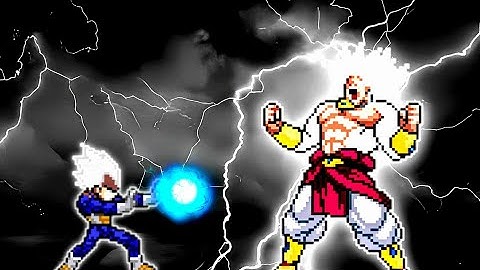 Vegeta MUI V2 OP VS Limit Break Broly SSJ4 V6 OP in Mugen