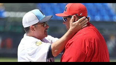 Coaches Julio Gamarci and Ronald Hackett post Bron...