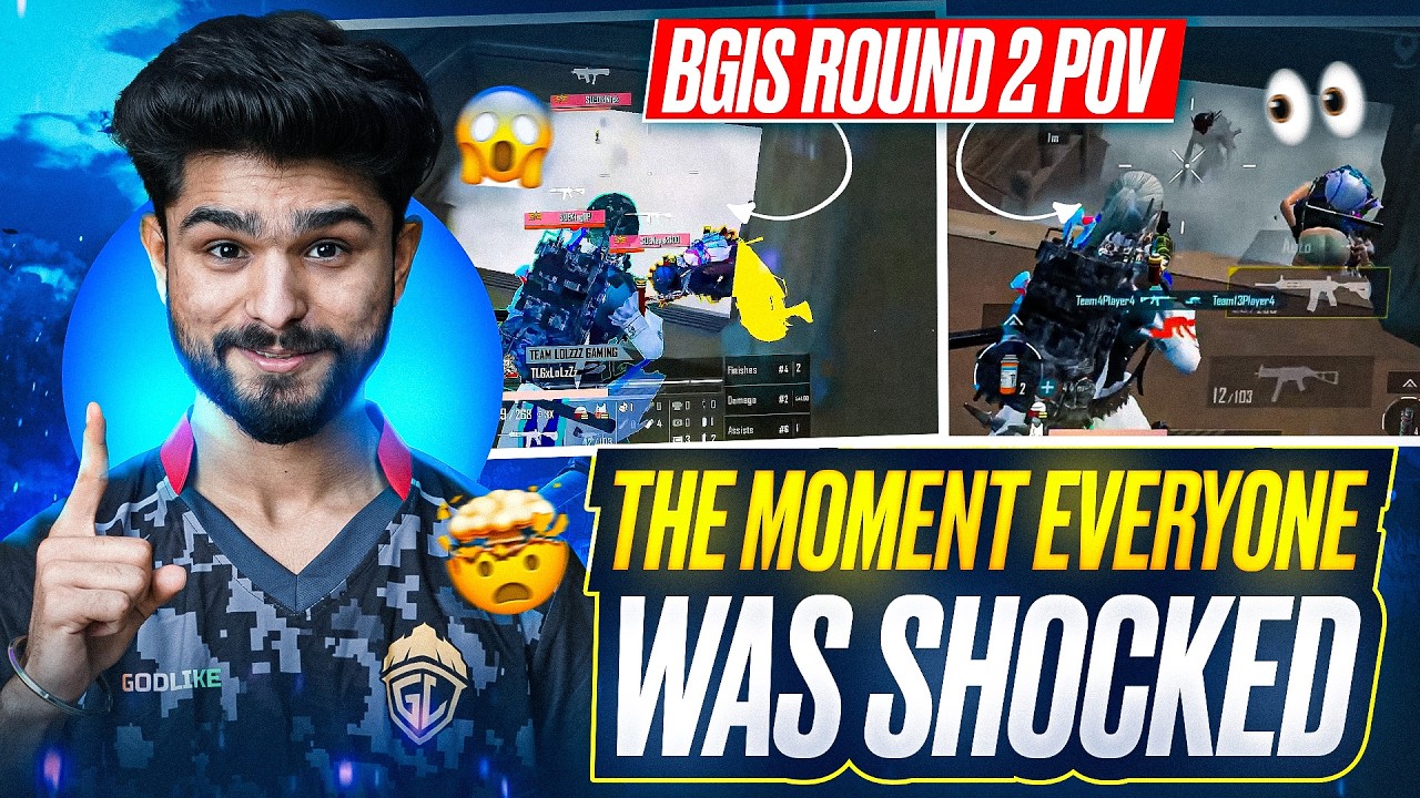 THIS BGIS CLUTCH SHOCKED EVERYONE 😱 | TEAM LoLzZz Gaming BGIS ROUND 2 ...