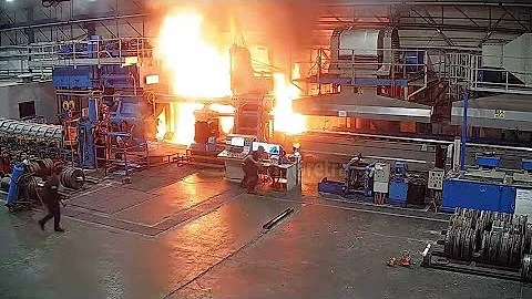A portal to hell at an aluminum plant that swallowed up the entire shop in a matter of seconds.