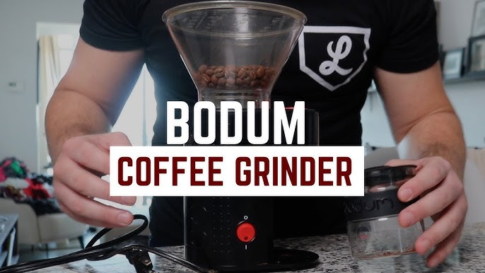 BODUM® - How To  Bistro Burr Coffee Grinder 