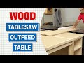 Building a Tablesaw Outfeed Table | Easy to Build | WOOD Magazine