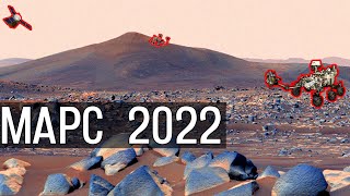 Марс 2022: Пылевая буря, год миссии Персеверанс, Атлас Марса от миссии ОАЭ Аль-Амаль