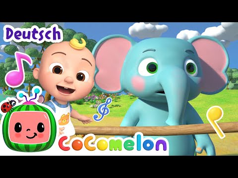Das Händewaschlied 💧 | CoComelon - JJ's Animal Time Deutsch | Cartoons und Kinderlieder