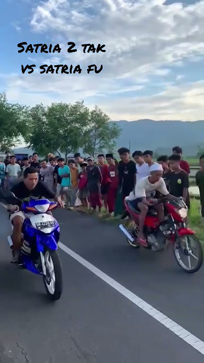 Satria 2 tak vs Satria FU #2tak #2taklovers #satria2tak #satria