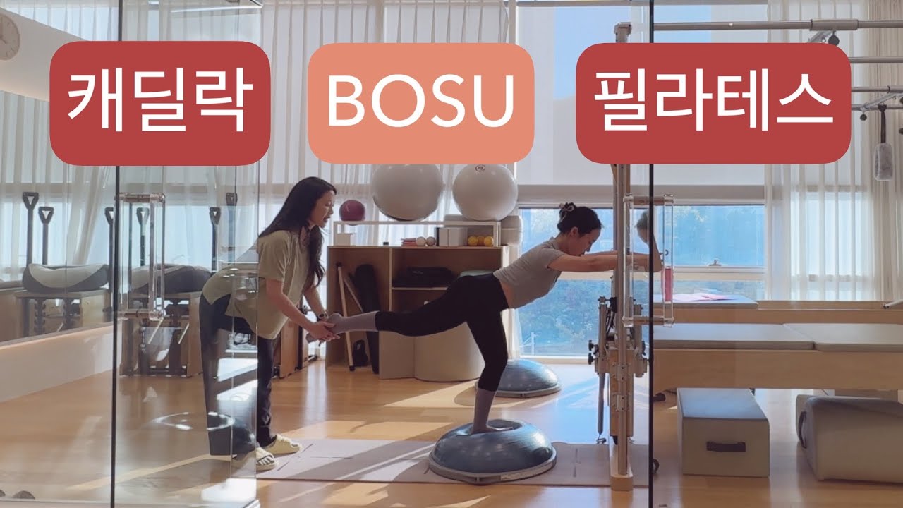 캐딜락 X BOSU 필라테스 : 🍎50분🍎 보수를 활용한 50분 시퀀스