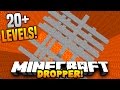 Minecraft LAVA DROPPER! (20 Levels of Death!) w/PrestonPlayz & MrWoofless