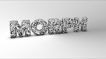 Morphing Text Animation making in Cinema 4D Tutorial