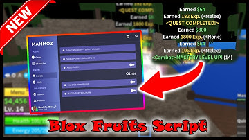 *Blox Fruits Script* [OP] | AutoFarm, Teleport, ESP Devil Fruit, INF Stamina, And More!!