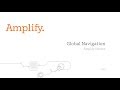Global Navigation Menu Features